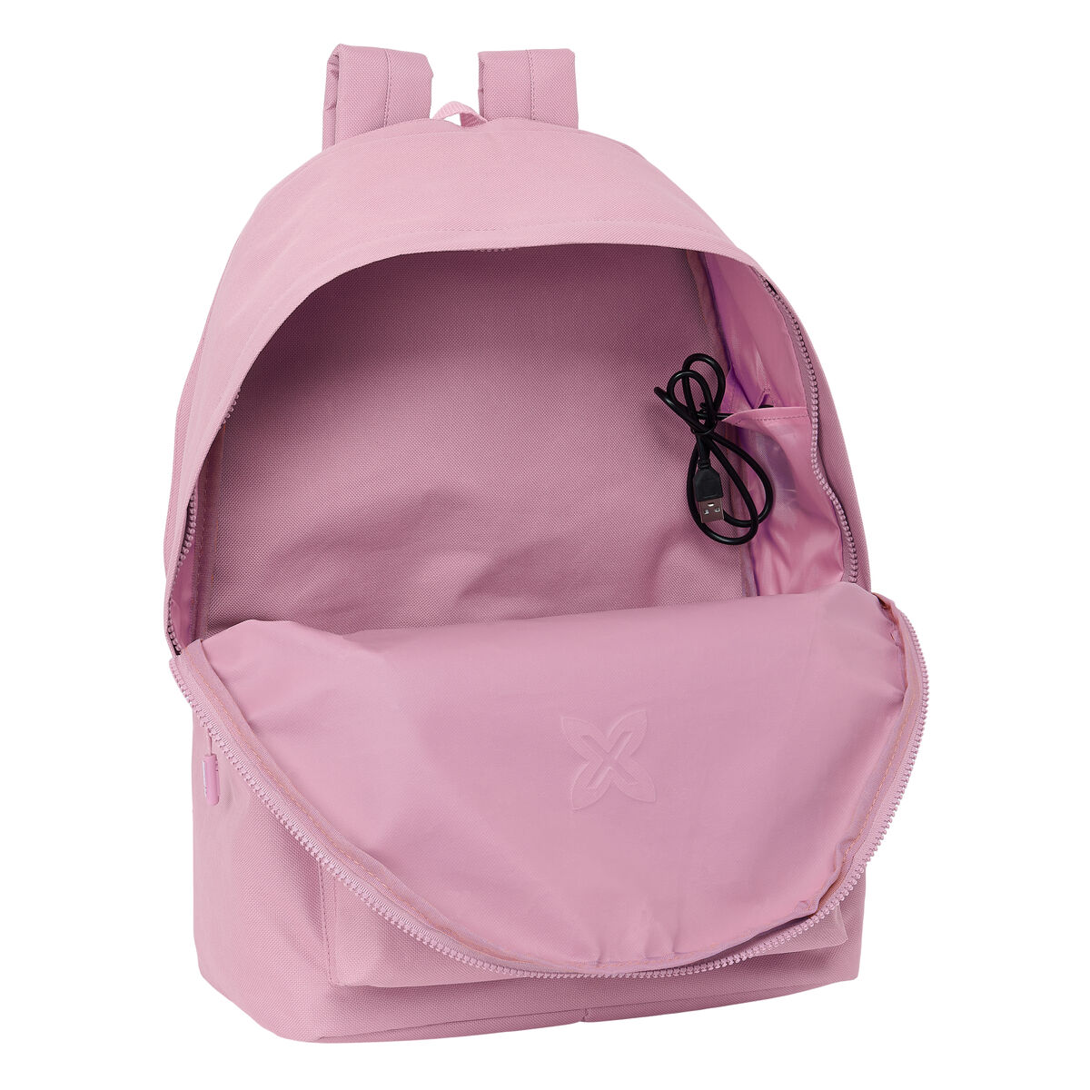 Kannettavan reppu Munich Basic Pinkki